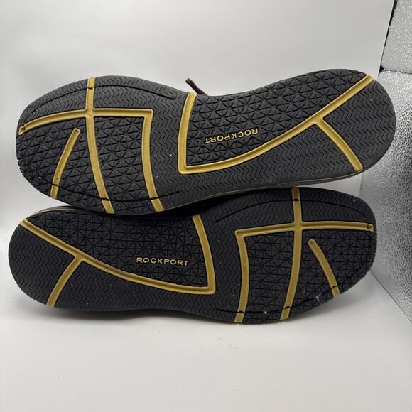 ROCKPORT MEN’S BOAT SHOES/LOAFER 10.5‎ M Animal Scale Pattern Accent Gently Worn - Picture 7 of 7